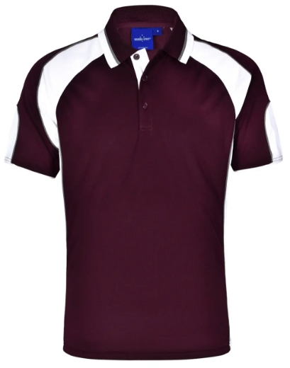 Picture of Winning Spirit, Mens Cooldry Contrast Polo w Panels